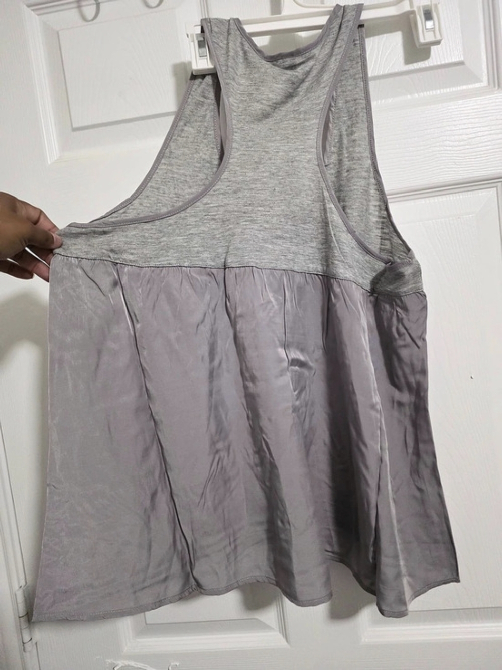 Allison Daley Gray Layered T Shirt  Size XL NWT